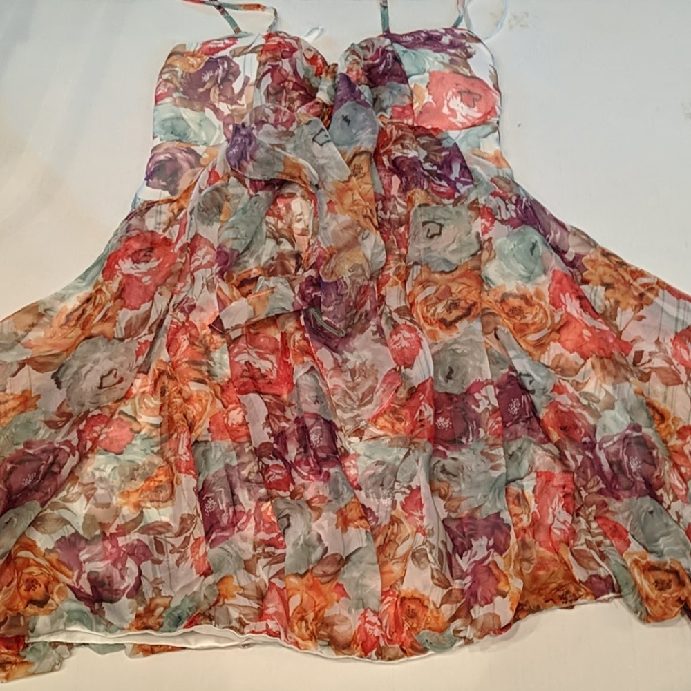 Paradise Miss flowered dressy dress